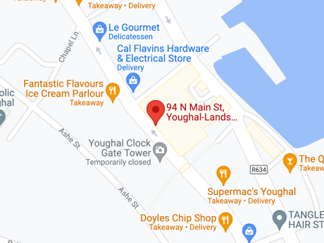 Cork Store Map